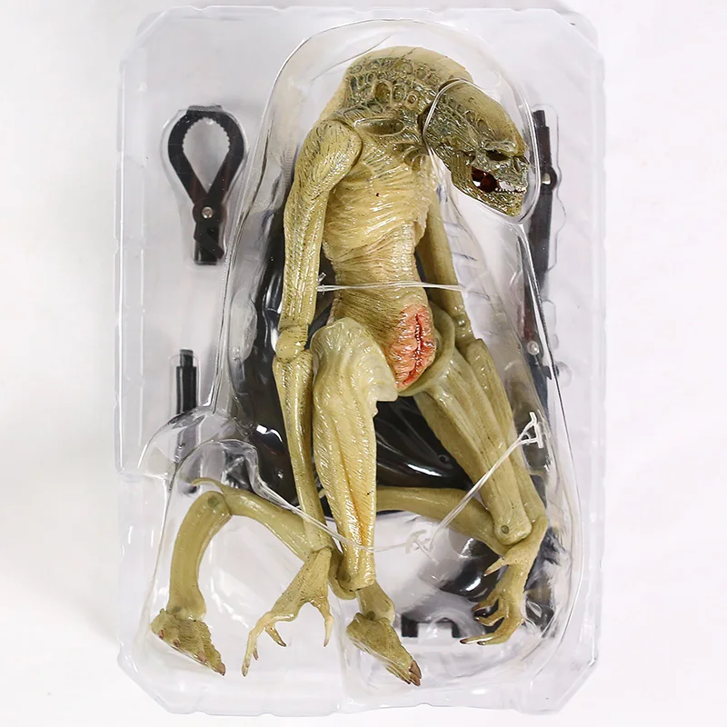 NECA перевернутый инопланетянин разрешение прототип воскресение издание 7 дюймов новорожденный фигурка игрушка кукла из фильма ужасов подарок - Цвет: no box