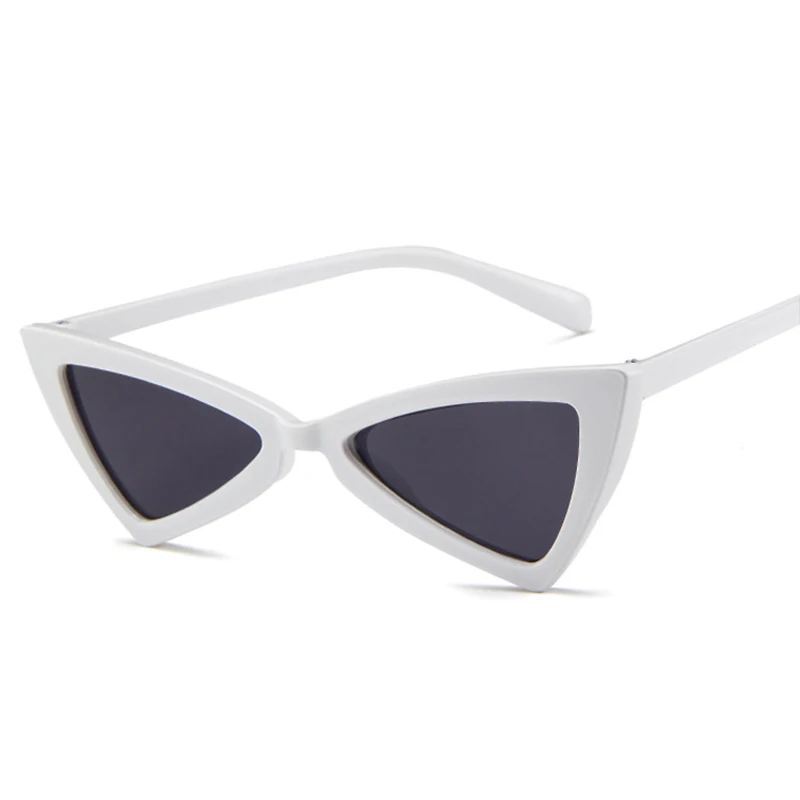 Фирменный дизайн кошачий глаз солнцезащитные очки Женские винтажные женские солнцезащитные очки Женские Модные оттенки Oculos de sol Feminino UV400