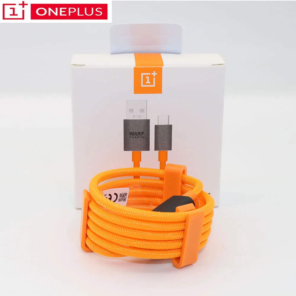 Оригинальный зарядный кабель Oneplus 7T Pro Warp 4A Usb Type C 100 см для зарядки и передачи
