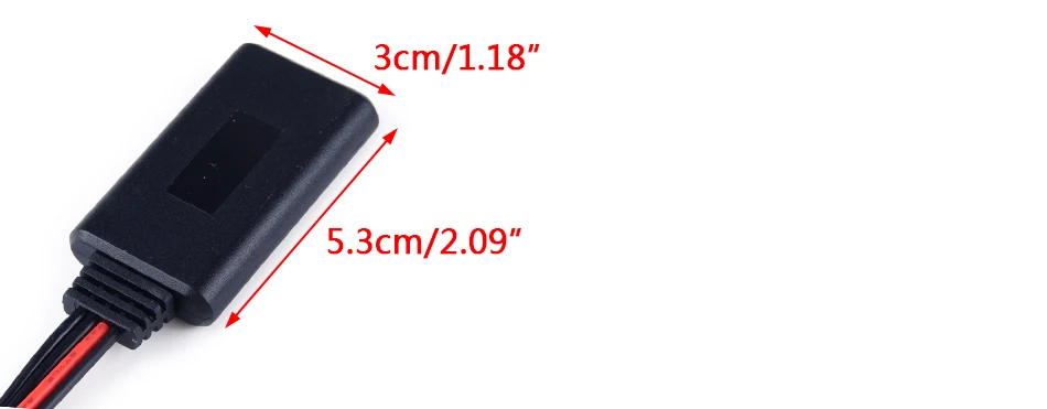 DWCX автомобильный стерео музыка Интерфейс Bluetooth AUX-IN адаптер кабель ПВХ подходит для альпийских IDA-X100 IDA-X200 IDA-X311 IDA-X313