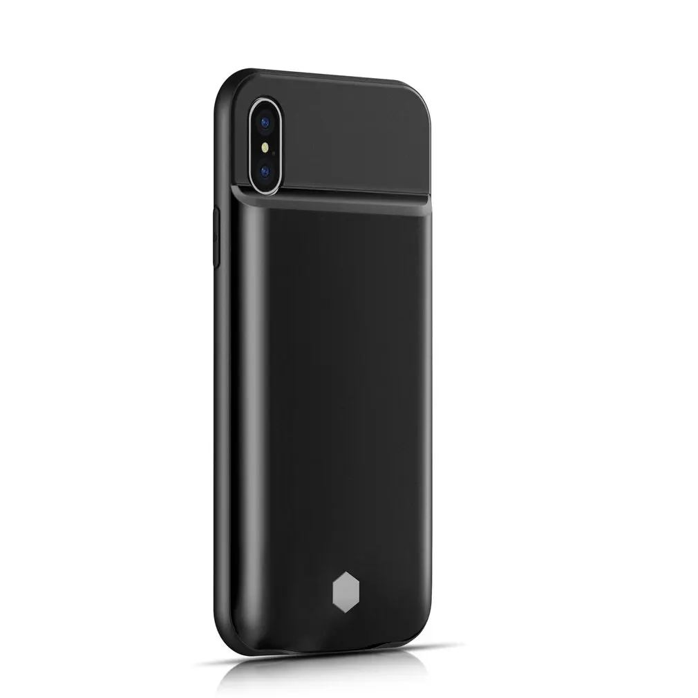 

Soft TPU 3600mAh Wireless Backup Clip Battery Charger Fast Charge Power Bank Case For iPhoneX Protective Full Cover Shell