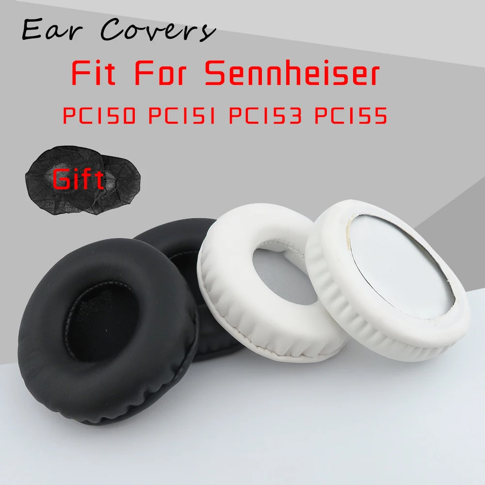 

Подушечки для Sennheiser PC150 PC151 PC153 PC155 наушники подушечки Замена гарнитуры ушной вкладыш из искусственной кожи из губчатого материала