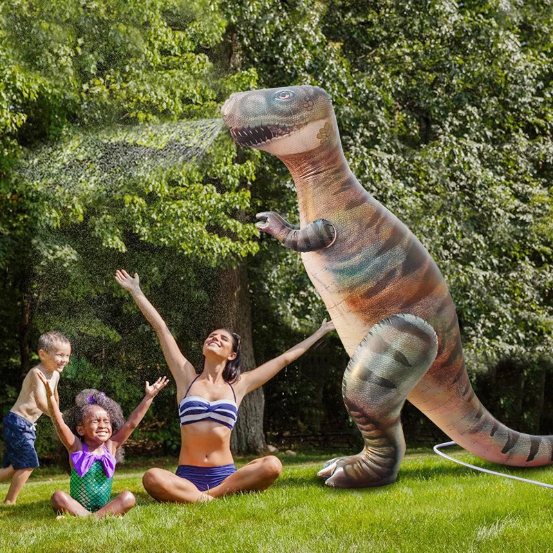 Экстра большой 180 см Юрского периода воды всплеск T-Rex модель воды всплеск динозавр игрушка детская модель пластиковая кукла