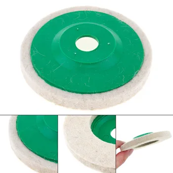 

Precision Soft White Wool Polishing Plate Felt Wheel Polishing Disc Buffing Pads for Metal Glass Ceramics Polishing Grinding