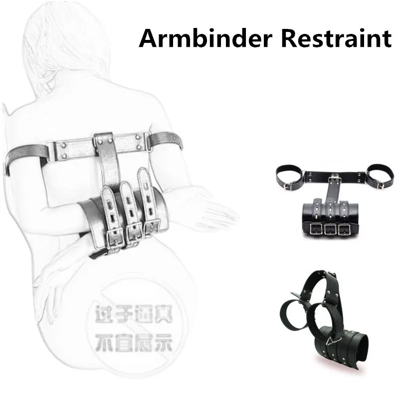 Armbinder Restraint Hands Bondage for Slave Arm Binder Cuff Restrains Arms Behind Back Accessories | Красота и здоровье