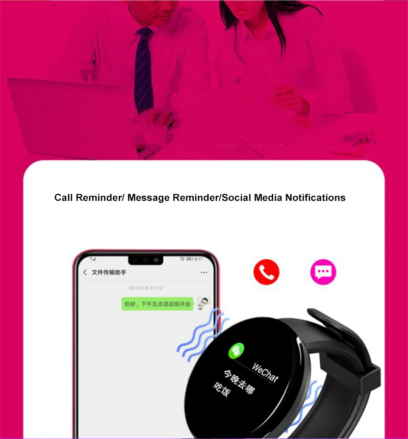 D18 Bluetooth Смарт-часы для мужчин и женщин, кровяное давление, умные часы, спортивный трекер, шагомер, 116 плюс, умные часы для Android IOS