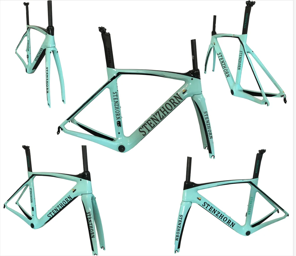 Flash Deal stenzhorn XR4 newest arrival New Logo hot carbon Road bike Toray T1100 UD Frame: Frame+Seatpost+Fork+Clamp+Headset 0