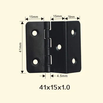 

Freeshipping 41*15*1mm Iron Metal Hinge Sewing Machine Folding Table Furniture Flip Tray Hinges Big Door Hinges