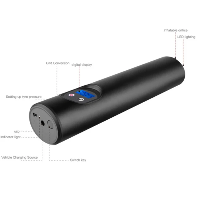 Дропшиппинг воздушный компрессор Портативный мини-насос умный беспроводной воздушный насос автомобильный для велосипеда мотоцикла OE88