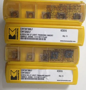

10PCS KENNAMETAL CARBIDE INSERT CCMT09T308LF KC9315