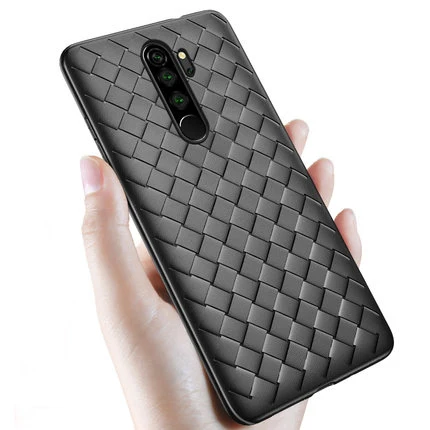 

For Xiaomi Redmi Note 8 Pro Case Luxury BV Grid Weaving Slim soft Protective back cover case for xiaomi redmi note 8 8pro note8