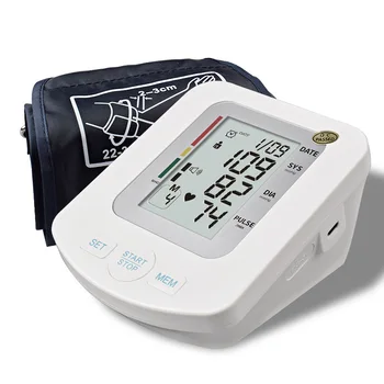 Cyfrowy medyczny dom domowy górna bransoleta mankiet ciśnienie krwi Pulse tętno tonometr przenośny miernik ciśnienia krwi tanie i dobre opinie LYNSUM Z Chin Kontynentalnych Mierzenie ciśnienia krwi CK-W Blood Pressure Monitor Ramię To monitor blood pressure and heart rate