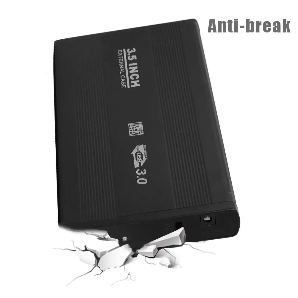 3 5 дюйма корпус для жесткого диска SATA адаптер USB3.0 HDD коробка внешнего с помощью