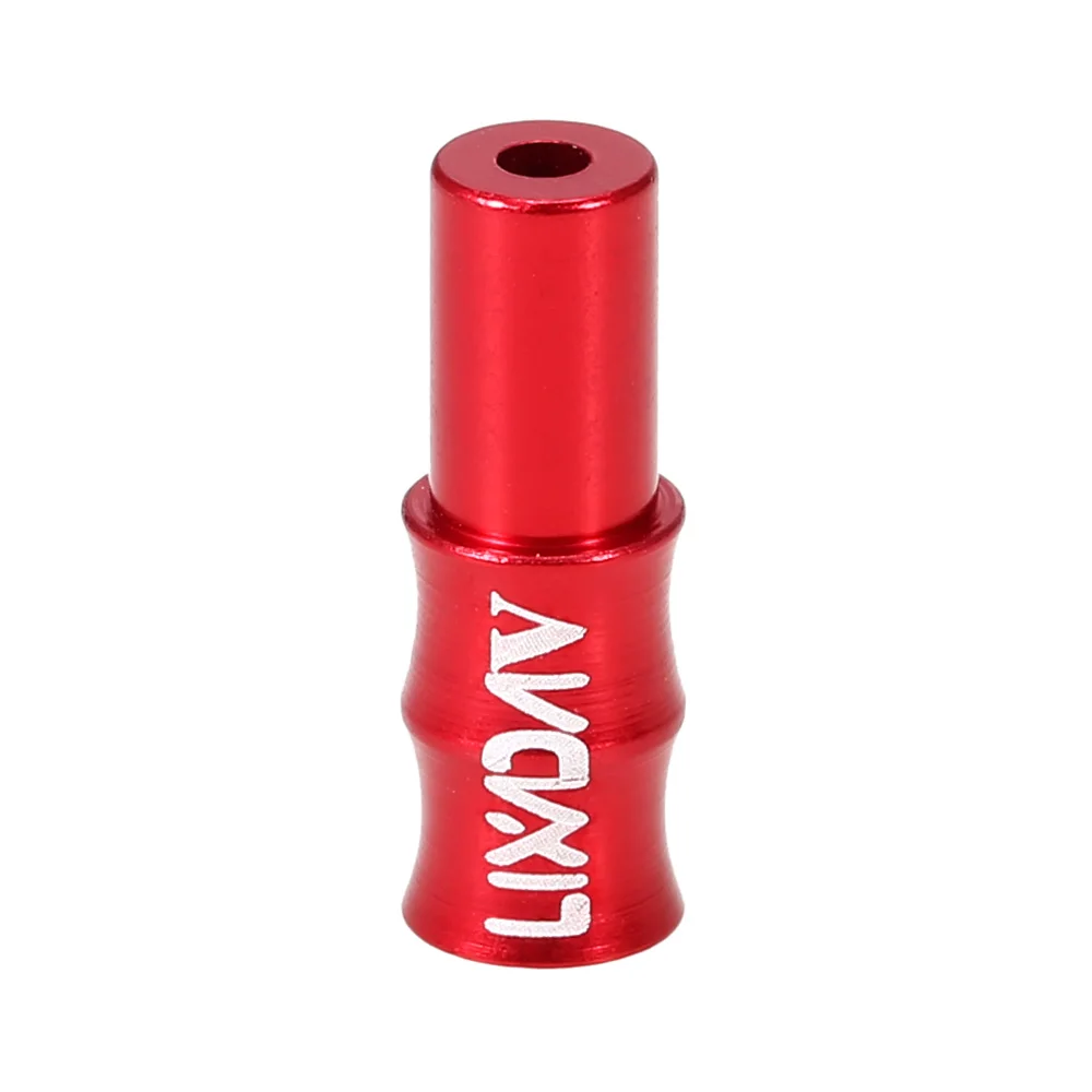 4mm red Lixada 10 шт. алюминиевый сплав MTB велосипед тормозной кабель Наконечники Обжимные велосипеды переключатель торцевые колпачки сердцевина, Внутренний провод наконечники - Цвет: 4mm red