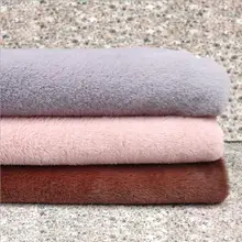 Все-полиэстер кролик-как бархатная ткань можно использовать аксессуары для домашнего декора, одежда для собак, чехол для дивана, Постельный набор diy