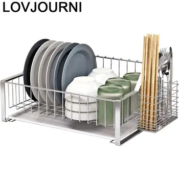 

Cosinha Organization and Almacenamiento Sink Organizer Stainless Steel Dish Cuisine Mutfak Cocina Kitchen Storage Rack Holder