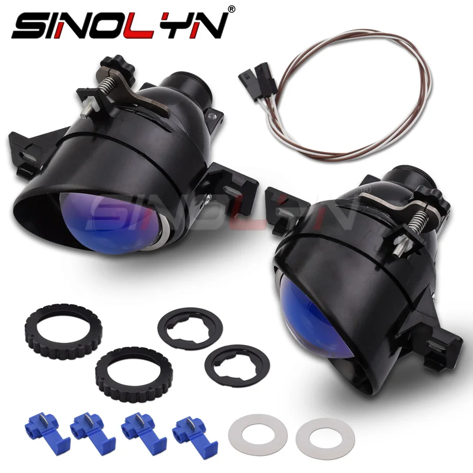 Sinolyn Противотуманные фары для Nissan Sentra/Versa/Qashqai J10/X trail/Pathfinder/Infiniti M35M45/G37 проектор