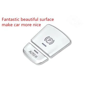 

Set Button Stickers Car Auto Handbrake Trim For BMW 5 Series G30 17-19 Interior