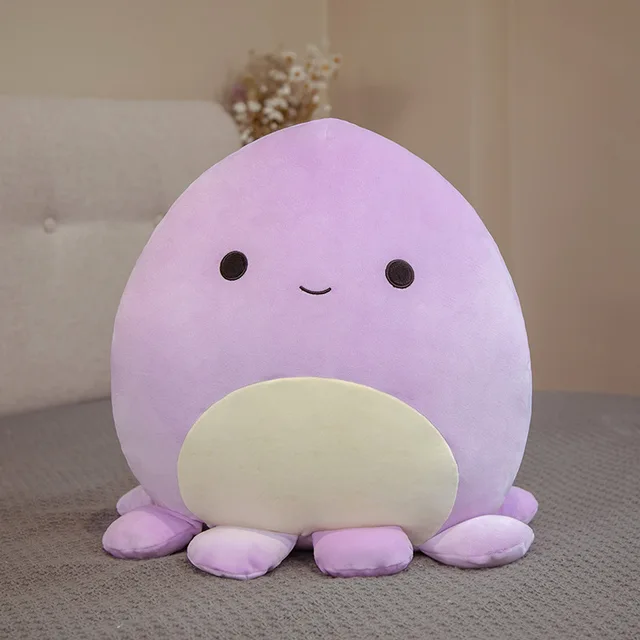 2022 Octopus Plush Toys Animals Doll Kawaii Octopus Soft Cute Pillow Buddy Stuffed Cartoon Cushion Birthday Gifts For Kids Girls