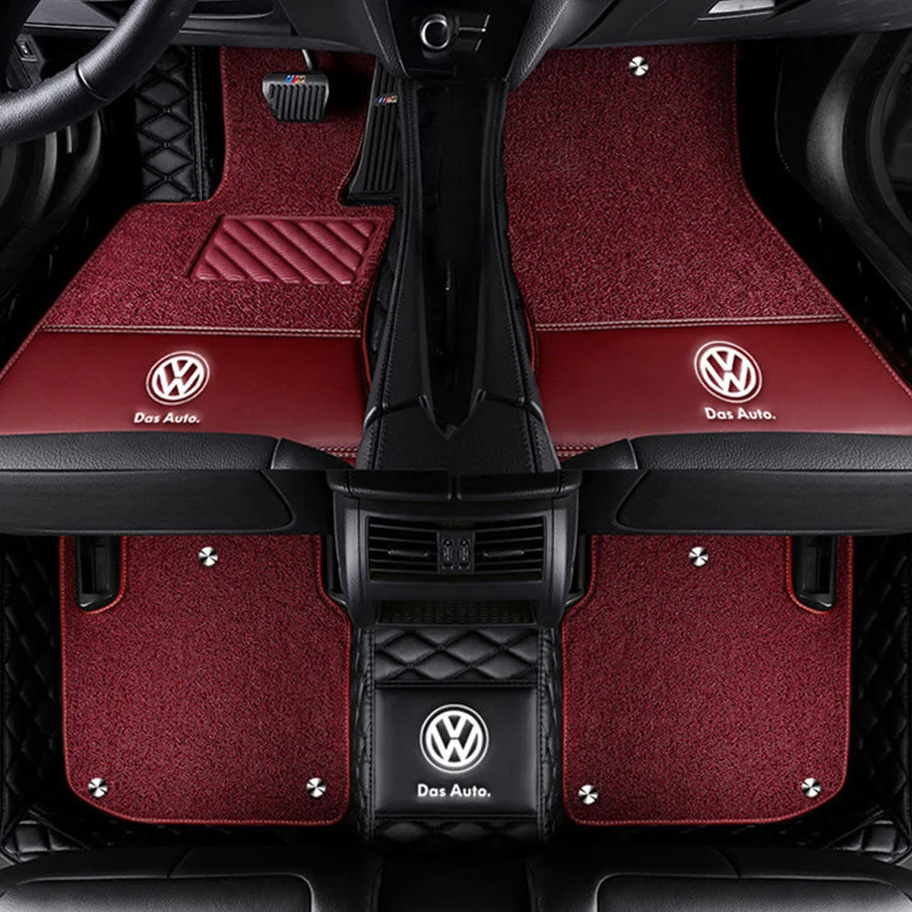 

Car floor mats with Logo/Brand Logo special for Audi A4 B5 B6 B7 B8 allraod Avant 5D car-styling carpet floor liners (1994-prese