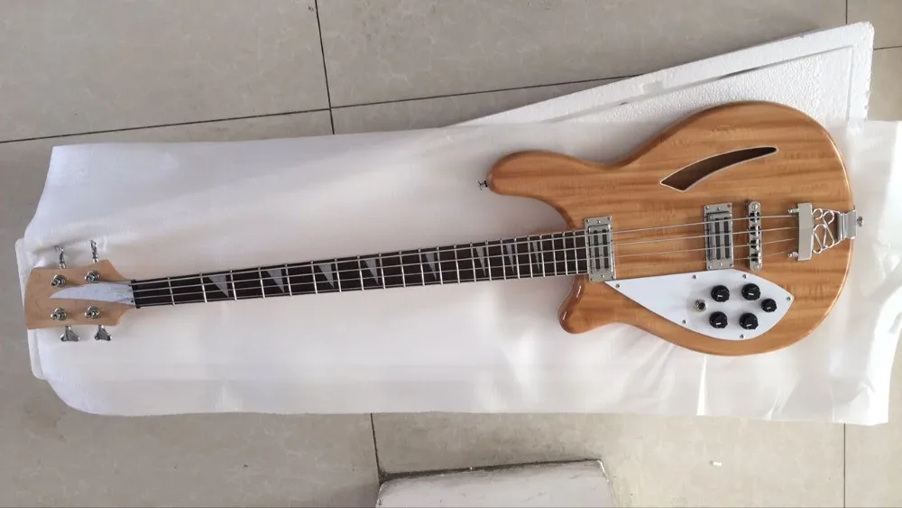 Завод+ Левша 4 струны рикенбэк 360 электрический бас 4-string левша Ricken 330 бас Ric bass