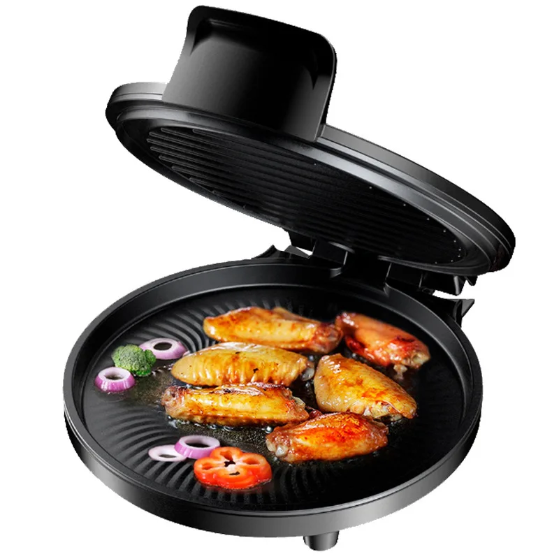 220V Electric Crepe Maker Non-stick Home Pancake Baking Oven Machine Household Electric Baking Pan Dual-side Heating 3