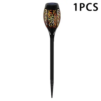

New 12led Solar Flame Lamp Outdoor Induction Garden Courtyard Plug Decorative Landscape Lamp