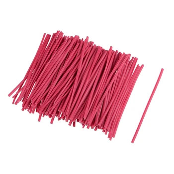 

uxcell 1000pcs 3 Inches Plastic Twist Ties Reusable Cable Cord Wire Ties Red For Home, Business, Institutions