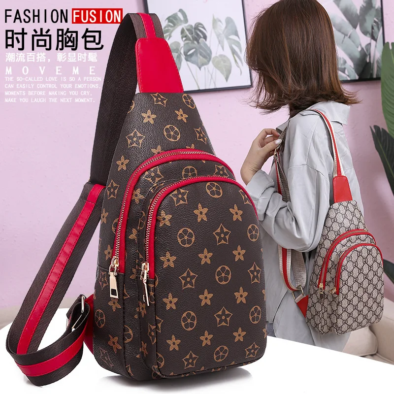 

Women's Chest Pack 2019 New Style Fashion WOMEN'S Bag Europe And America Fashion Shoulder Bag Casual Versatile Shoulder Bag Cool