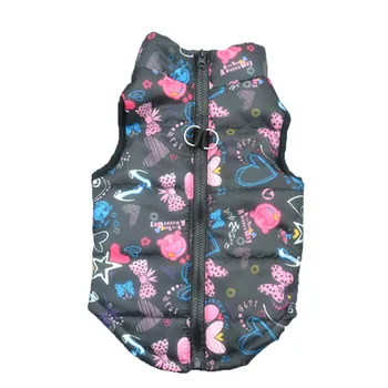 

Hot Fashion Pet Cartoon Cute Cloth Dog Cloth Dog Winter Cloth Pet Vest New Pet Warm Supplies