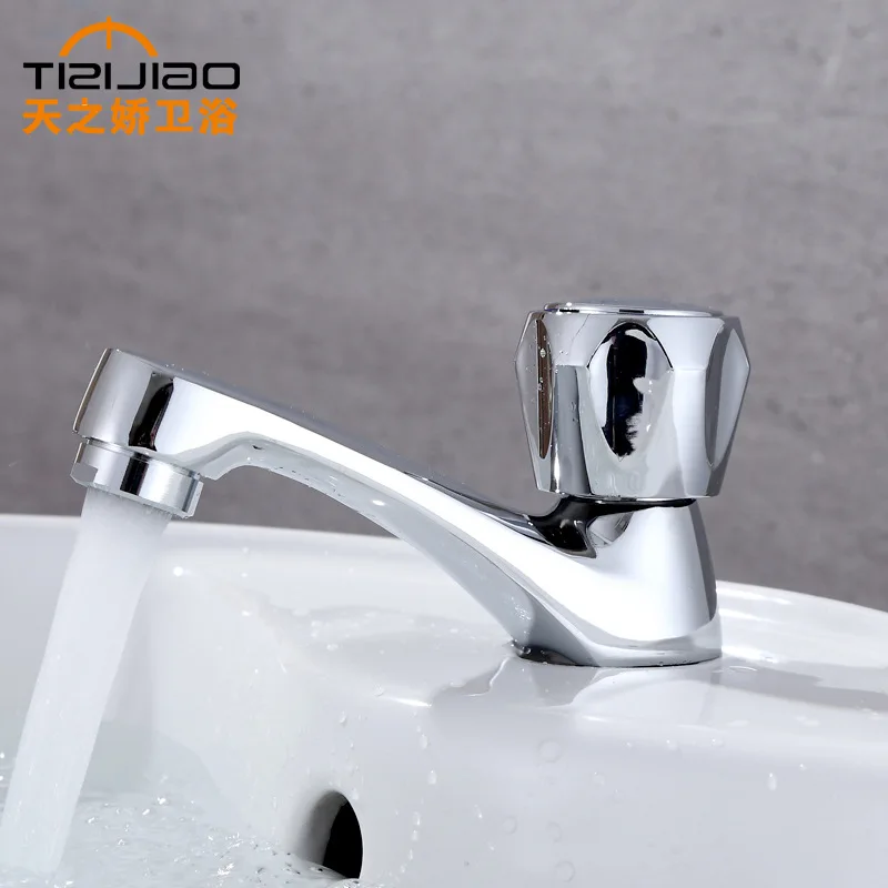 

Washbasin Copper-Made Cold Water Public Toilet Faucet Washbasin Faucet Washbasin Hand Water Faucet