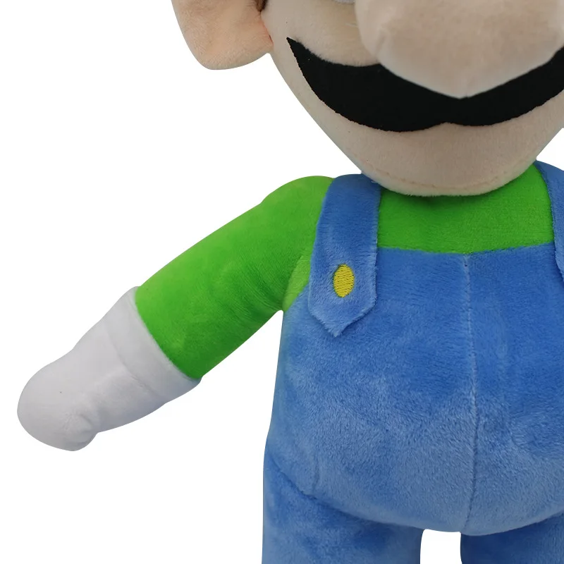 Супер Марио Bros Мультяшные плюшевые игрушки Марио Луиджи мягкие куклы, детский подарок