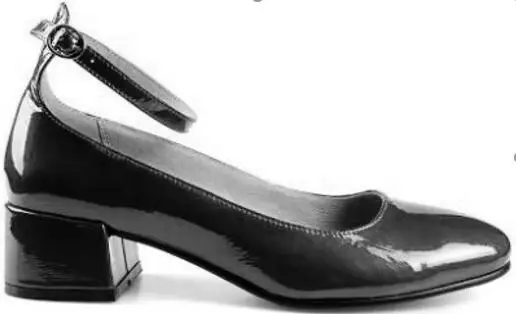 black Patent Leather BALLEI/модные женские туфли-лодочки на шнуровке; однотонные красные туфли ручной работы из лакированной кожи в стиле ретро с круглым носком; удобные туфли-лодочки на низком квадратном каблуке; D13 - Цвет: black Patent Leather