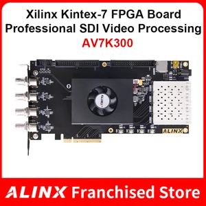 ALINX AV7K300: XILINX Kintex-7 K7 7325 XC7K325 SDI видео обработки изображений для программирования в производственных условиях PCIE ускорителя FPGA развитию