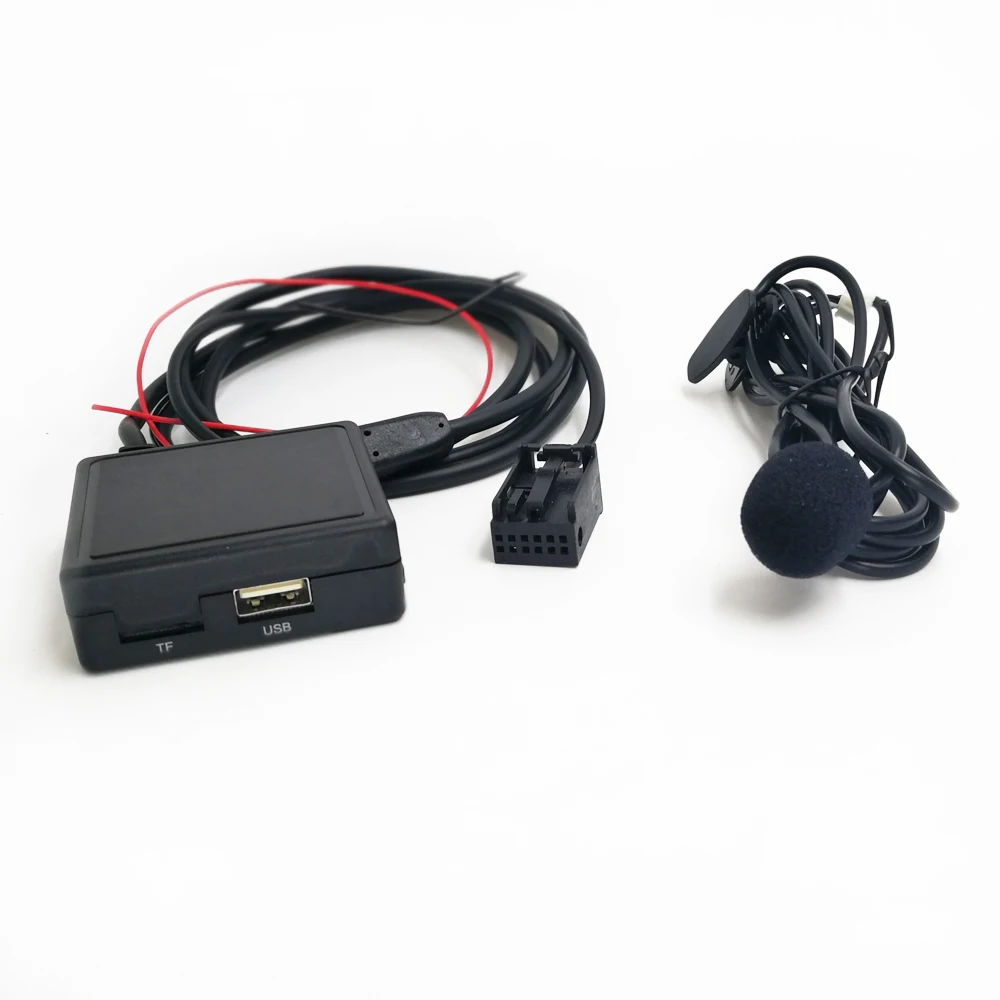 Автомобильный радиоприемник Biurlink Bluetooth 5 0 музыкальный AUX USB SD адаптер микрофон