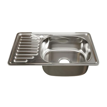 

Мойка врез 42х66 (0,8) прав вып 3 1/2 MIXLINE 18см с сифоном