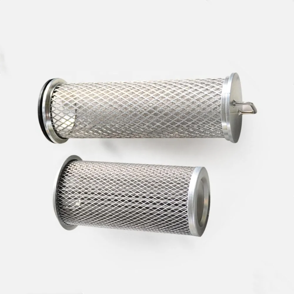 

Industrial refrigeration system essential oil filter element for screw machine