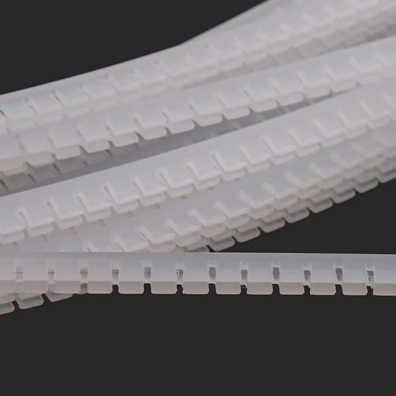 

Tooth type protective belt movable protective sleeve insulation protective sleeve tooth type protective sleeve 10m