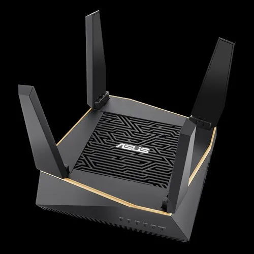 ASUS RT-AX92U AX6100 трехдиапазонный Wi-Fi 6(802.11ax) маршрутизатор Настройка ВПН, Адаптивная QoS и DFS полоса, OFDMA и MU-MIMO 2PK