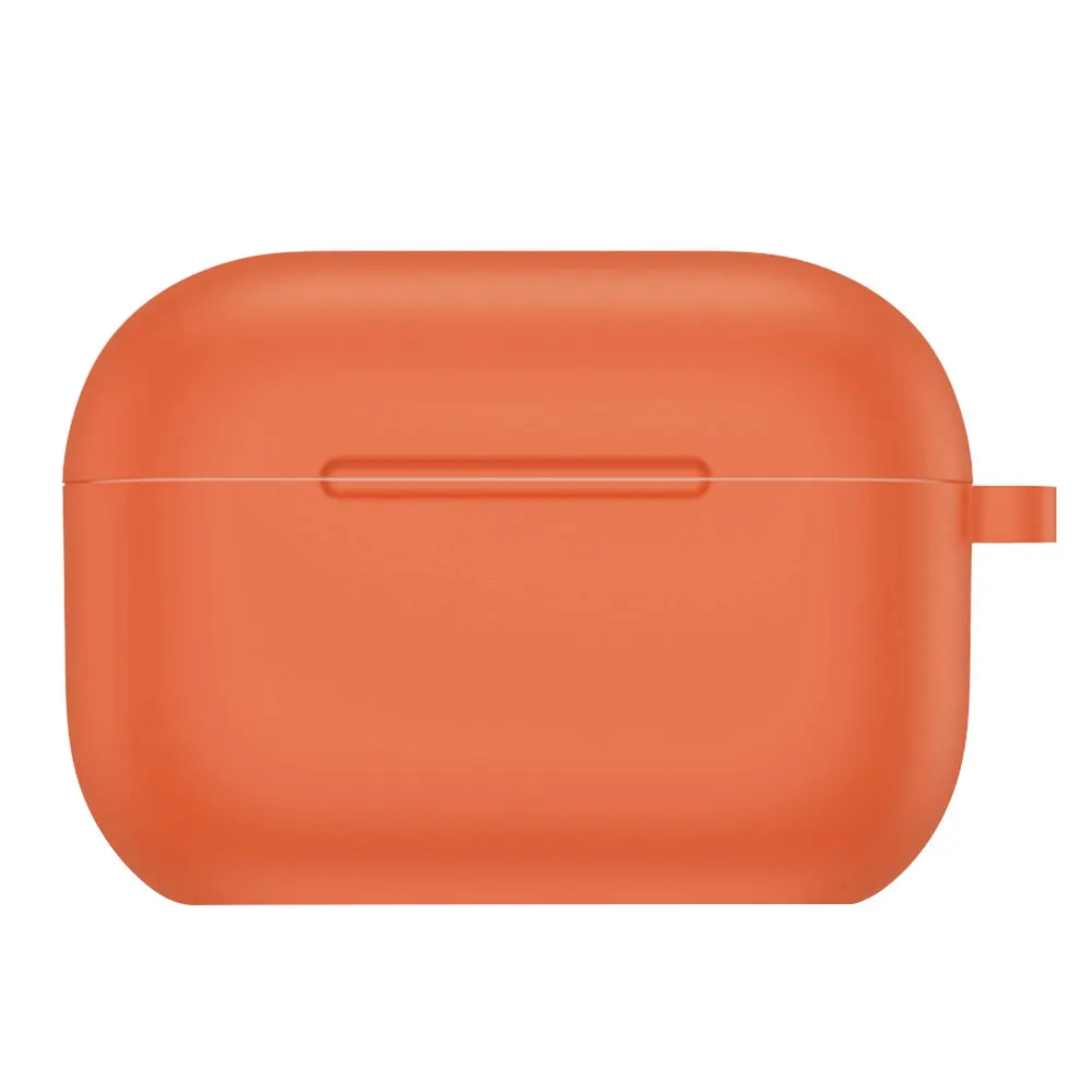 100 шт Акция Цветной силиконовый мягкий толстый протектор для Airpods Pro для Bluetooth футляр для наушников с крючком DHL