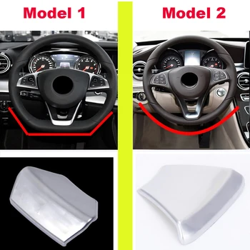 

NEW Car Steering Wheel car sticker for AMG Mercedes Benz W212 W211 W210 GLC GLA E200L C/E class Sports Edition