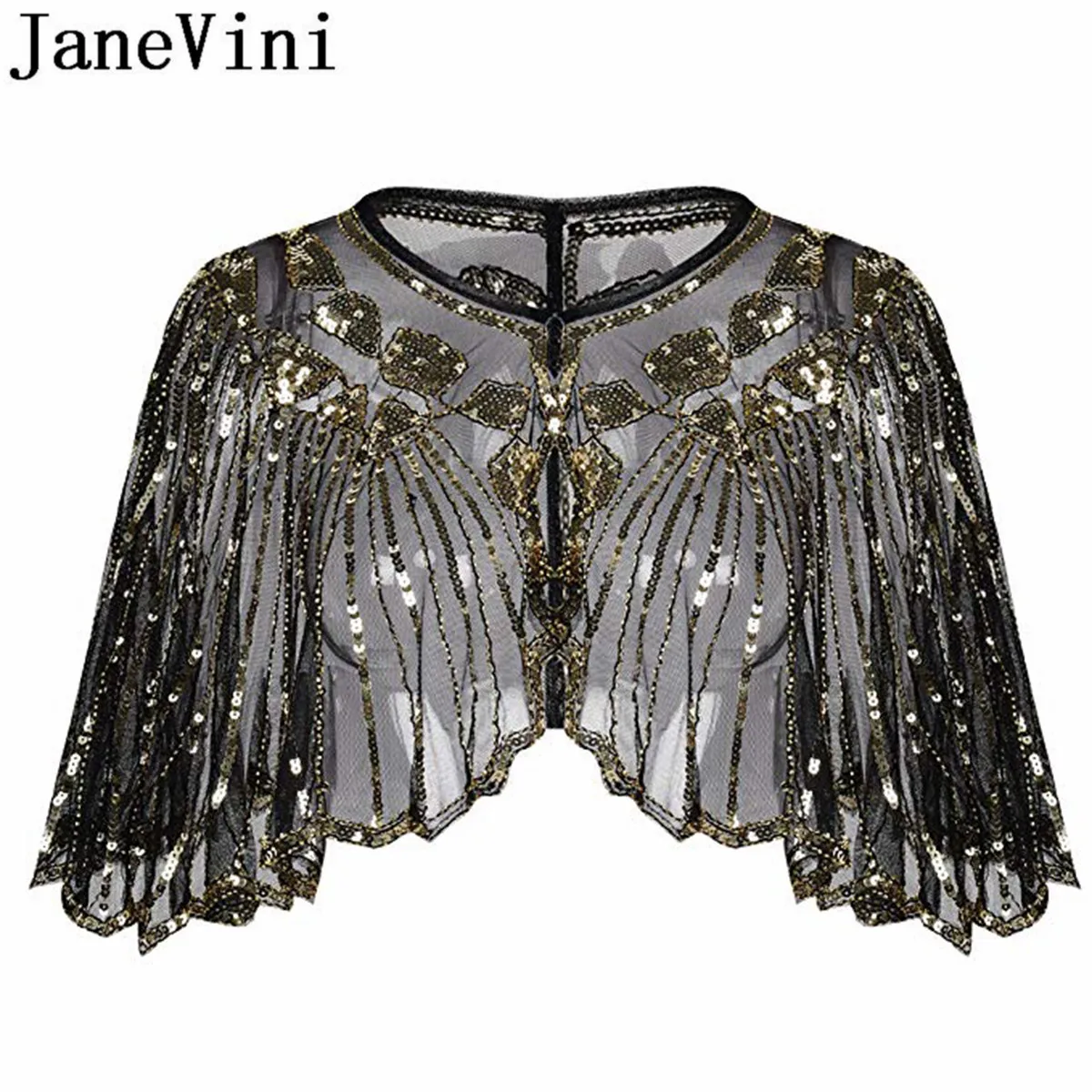 Женская свадебная накидка с блестками зеленого цвета|Свадебные жакеты/накидки| |