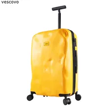 Vescovo Ретро повреждений стиль ПК Скалка багажа Spinner бренд большой емкости путешествия Suitcas на колесах 2" 22" 2" 26" 29 дюймов