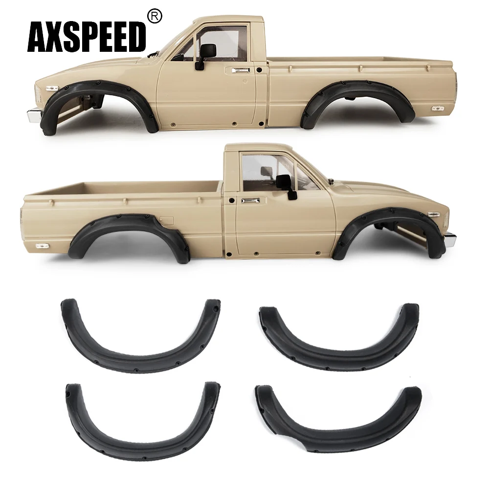 Резиновые накладки на крыло AXSPEED 4 шт. для предотвращения царапин колесо бровей