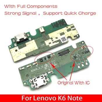 

For Lenovo K6 Note K6Note K53a48 Charger Port Dock Connector Flex Cable With Microphone