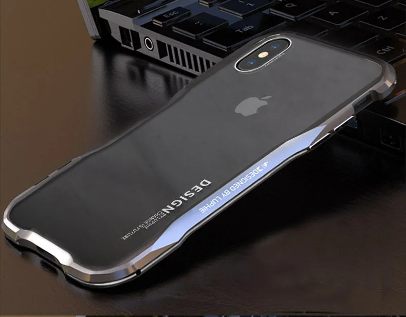 Бампер противоударный Для iphone XR X XS Max 7 8 Plus 11 Pro MAX металлическая рамка шаблон чехол для телефона iphone 11 чехол