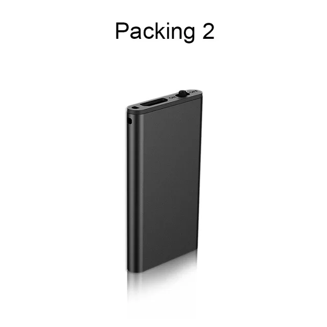Packing 2 STTWUNAKE диктофон аудио мини звук usb Профессиональный цифровой микро флэш-накопитель - Цвет: Packing 2