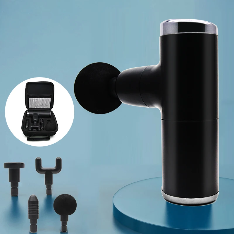 Closeout Massage-Gun Deep-Tissue-Massager Muscle-Vibration-Relaxation Handhold-Therapy Pain-Relief y9VKM1pYMxn