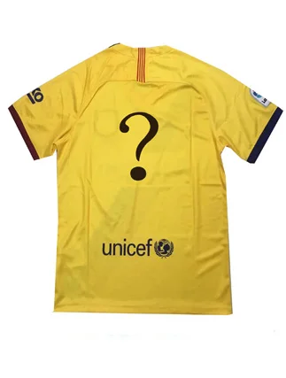 19 20 Новинка Barcaed Jersey soccer La Liga взрослая Футболка домашняя красная желтая Размер S-2XL футболка - Цвет: shirt