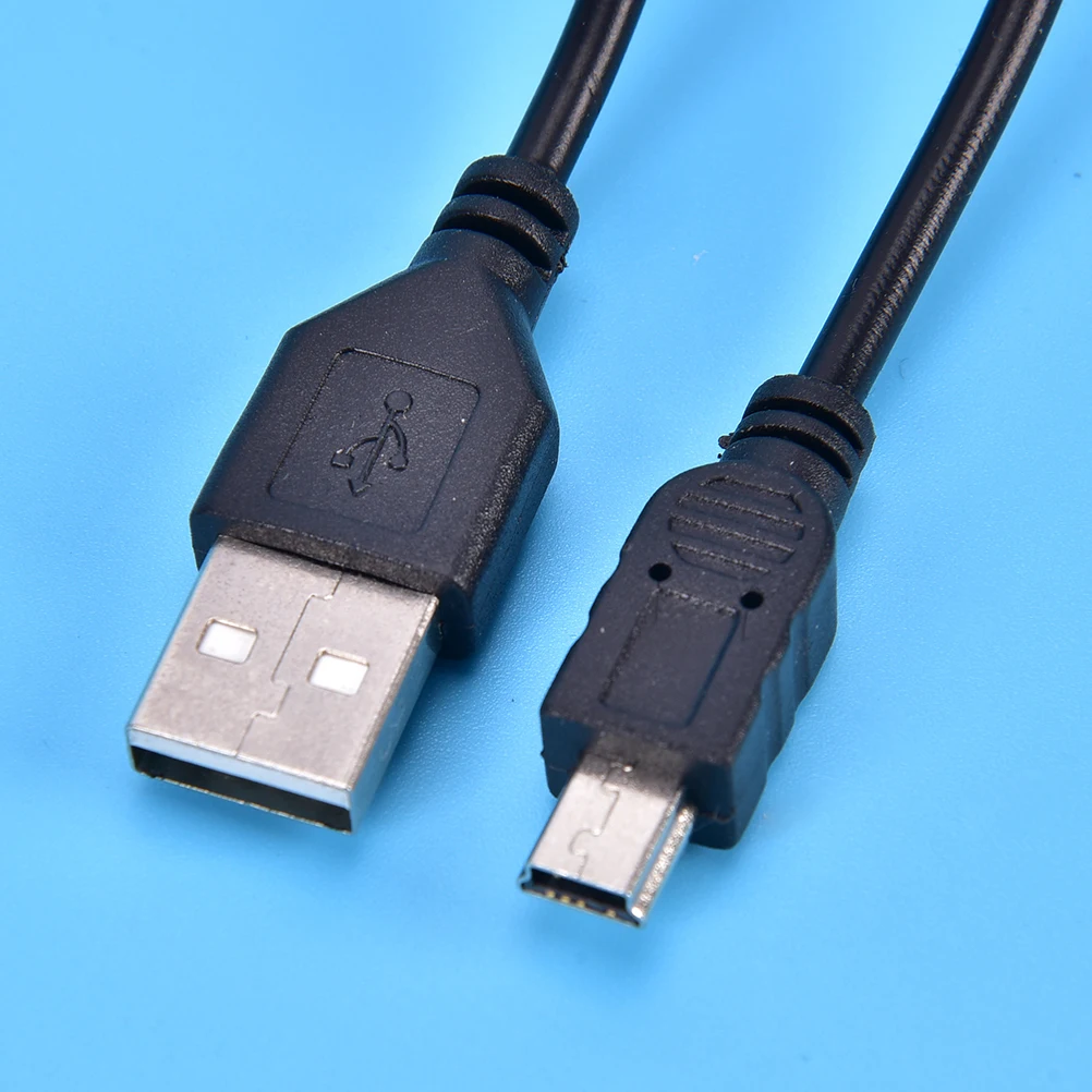 1 м длинный мини-usb кабель для синхронизации и зарядки типа А до 5 Pin B зарядное устройство для телефона